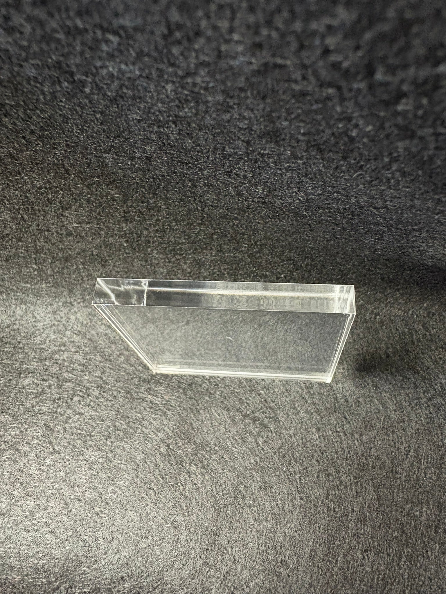 2"x2"x1/4" Acrylic base 10 pack