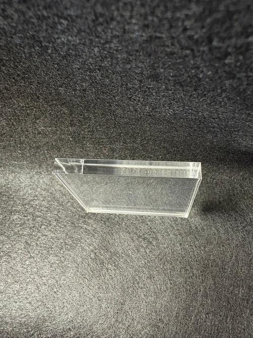 2"x2"x1/4" Acrylic base 10 pack